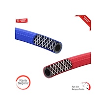 Hava Hortumu Çelik Kompresör Hortumu 8 MM 10 Metre-Mavi N11.19