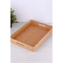 Hubrendy Tedarik 40 30 Bambu Tepsi Royaleks-tps4030