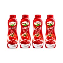 Öncü Ketçap 700 G Tatlı Ve Acı 4 Lü Karma Paket