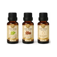 Can Meşe Saf Anason Yağı 15 ML + Yaş Üzüm Aroması 15 ML + Gliserin 15 ML