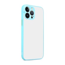 Ardemix Apple Uyumlu iPhone 13 Pro Max Hux Kılıf-turkuaz Turkuaz
