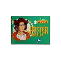 9. Sınıf Maarif Modeli Coğrafya Poster Notlar Kr Akademi Yayınları