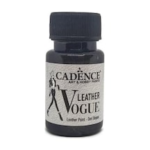 Xmlbayiciniz Cadence Leather Vogue Deri Boyası Metalik Lvm-09 Siyah 50 Ml Genel