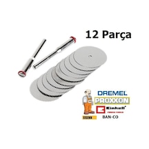 12 Parça Pvc Ahşap Kesme İnce Kesim Disk Seti