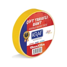 Kraf Çift Taraflı Bant 19 x 25 M 19 G
