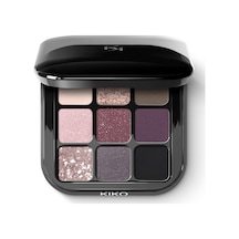 Kiko Göz Farı Paleti New Glamour Multi Finish Eyeshadow Palette 04 Mauve Selection