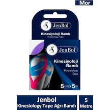 Jenbol Kinesiology Tape  Bandı 5 Cm X 5 M - Mor