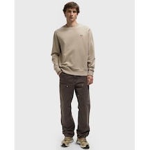 Fred Perry M7535 Crew Neck Erkek Sweatshirt Bej