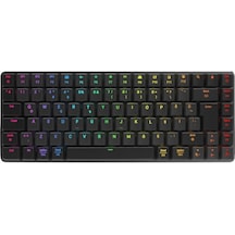 Rampage W-Granite Low Profile Mavi Switch Q RGB Mekanik Oyuncu Klavyesi