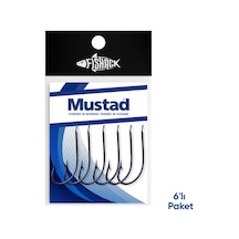 Olta İğnesi - Mustad - 2300 - Lacivert - No: 2 6'lı Paket
