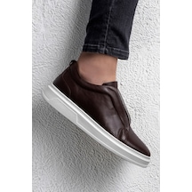 Espo Erkek Hakiki Deri Sneaker, Lastikli Sneaker, Hakiki Deri Sneaker, Erkek Sneaker