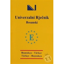 Üniversal cep Boşnakça-Türkçe ve Türkçe-Boşnakça sözlük - Taner Şen - Engin