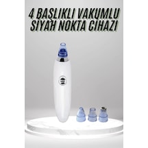 Zenvia 4 Başlıklı Pilli Vakumlu Siyah Nokta Temizleyici Akne Ve Sivilce Önleyici Znv2026