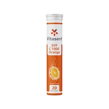 Vitasent Portakal Aromalı C Takviye Edici Vitamin 20 Tablet