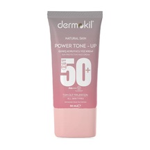 Dermokil Power Tone Up Güneş Koruyucu Yüz Kremi 50 Ml Sku: Smg8690010468130 Açık Bej