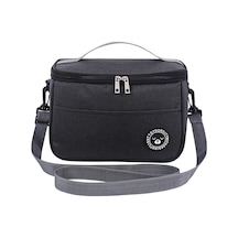 Gri Sofieles Piknik Yalıtımlı Öğle Yemeği Kutusu Taşınabilir Soğutmalı Çanta Büyük Kapasiteli Su Geçirmez Öğle Yemeği Çantası Piknik Çantası L Gri