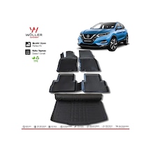 Nissan Qashqai Paspas Bagaj Havuzu 2014 2021 Arası 3d Ultraflex Set
