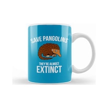 Save Pangolins They're Almost Extinct Kupa Bardak Porselen Karışık