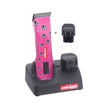 Heiniger Saphir Pink İki Akülü Evcil Köpek Kırkma Makinesi