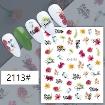 Adanil Çiçek Kelebek Sticker J0-2113