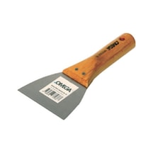 Omega Ahşap Sap Macun Spatulası 10 CM