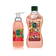 Zeytinyağlı Köpük Sabun Seti, 1.5 Lt + 500 Ml