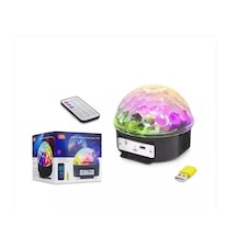 Subzero Gt200 Led Işıklı Sihirli Küre Lamba Bluetooth Müzik Çalar & Uzaktan Kumandal