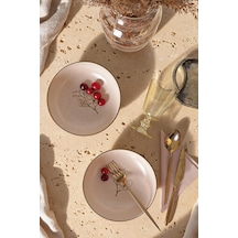 Taupe Bloom Salata Kasesi 18 Cm 2 Adet 22519 Çok Renkli