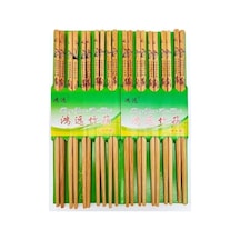 Coverzone Bambu Organik Chopstick Yemek Çubuğu Haşi 10 Çift Uzak Doğu Japon Tip Diğer