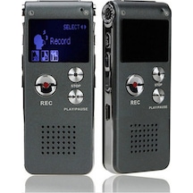 Kingboss HS-27 8 GB Dijital Ses Kayıt Cihazı Siyah