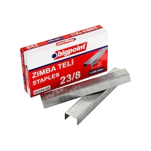 Bigpoint Zımba Teli 23-8 10 Lu Paket Arşiv Zımba Makinesi Teli