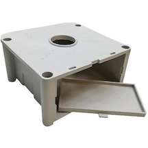 Zn52 Kamera Sonlandırma Buatı Beyaz Buat Ip66 Mika 130 130 60