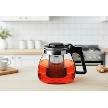 Tivoli 900 Ml Borosilikat Cam Demlik Siyah