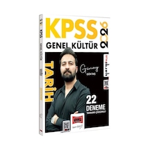Yargı 2026 Kpss Tarih 22 Deneme Çözümlü - Günay Göktaş Yargı Yayınları