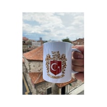 Milli Takım Bozkurt Ve Türk Bayraklı Kupa Beyaz