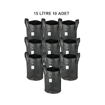 Serapot Kumaş Saksı 15 Litre 10 Adet