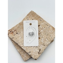 Piercing Kıkırdak Küpe Metal Şık Hediye Model A133cc Çok Renkli