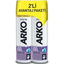 Arko Men Sensitive Tıraş Jeli 2 x 200 ML