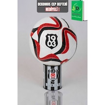 "dekomus Cep Defteri Hediyeli" Lisanslı Beşiktaş Wave Futbol Topu No:5 Altın