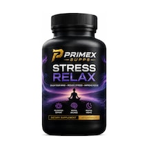 Stress Relax - Calm, Passionflower, Rhodiola, L-theanine Aromasız