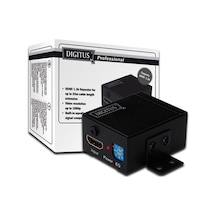 Digitus Hdmı Sinyal Tekrarlayıcısı Hdmı Repeater , Çözünürlük: 1080p, Bantgenişliği: 2.25gbps/225mhz, Kabine Monte Edilebilir, 40 Metre&lt Br&gt Dig