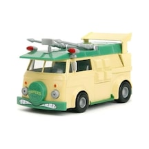 Jada Toys Teenage Mutant Ninja Turtles 1:32 Parti Vagonu Döküm Araba Çok Renkli