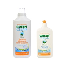 U Green Clean Jel Bulaşık Makinesi Deterjanı 1 L + Parlatıcısı 500 ML
