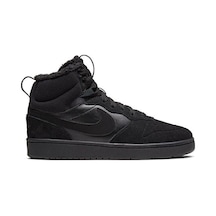 Nike Nıke Court Borough Mıd 2 Boot Bg Gs Genç Günlük Ayakkabı Cq4023-001 Siyah Renkli