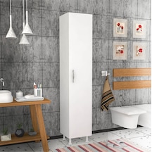 Moonlife 5 Raflı Banyo Boy Dolabı Çok Renkli