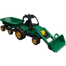 Uçar Oyuncak Tombul Kepçeli & Römorklu Traktör 60 Cm