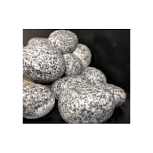 Benekli Taş 4 KG 6-10 CM Siyah Beyaz Benekli Taş Granit Dolomit Taş Dekoratif Taş Bahçe Dekor Taşı