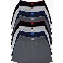 Tutku Penye Boxer 6 Lı Çok Renkli