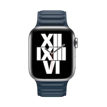 Apple Uyumlu  Watch  38mm 40mm 41mm Kordon Baklalı Deri Kordon 1/2/3/4/5/6/se/7/8