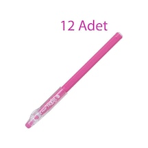 Pilot Frixion Ball Stick Roller Silinebilir Jel Kalem 0.7 mm Pembe F08-P 12 Adet